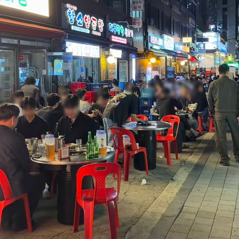 강남 역삼 야장거리 위치, 삼겹살 고기집 맛집 엽딱집 추천