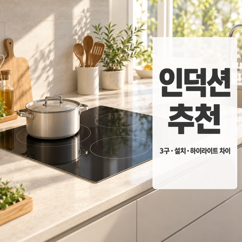 3구 인덕션 추천 삼성 vs 쿠쿠, 사기 전에 콘센트·타공·냄비부터 확인하세요