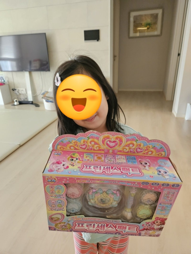 화장품인 줄 알았는데 게임기?! 티니핑 프린세스 팩트 내돈내산 솔직후기 (구매 전 필수 체크....