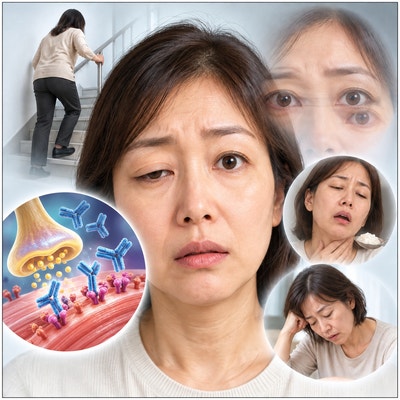 피곤한 줄만 알았던 안검하수, 중증근무력증 이야기
