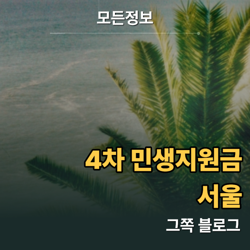 "서울에서 받은 지원금, 나만 놓친 걸까?" 소상공인·프리랜서 혜택 구분법