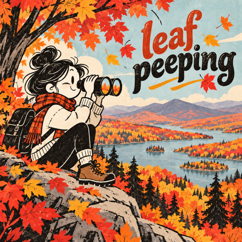 leaf peeping 뜻 단풍 구경 영어로 fall foliage와 leaf peeper까지