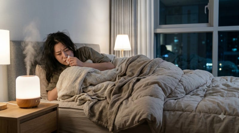 잠 잘때 코막힘 뚫는 법 5가지 : 원인 약 효과