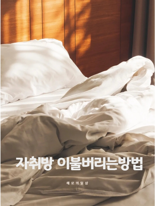 자취방 이불버리는방법, 종량제 봉투일까 대형폐기물 스티커일까?