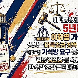 "이 대통령에 매우 화났다"… '5년째 복역' 이화영, 가석방 요구