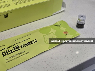 잇몸 치료 : 미노클린 vs 엠도게인, 목적/효과/가격 차이
