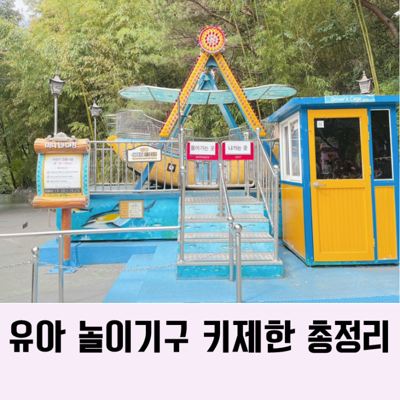 대구 이월드 놀이기구 어린이 놀이공원 키제한 여러번 다녀와서