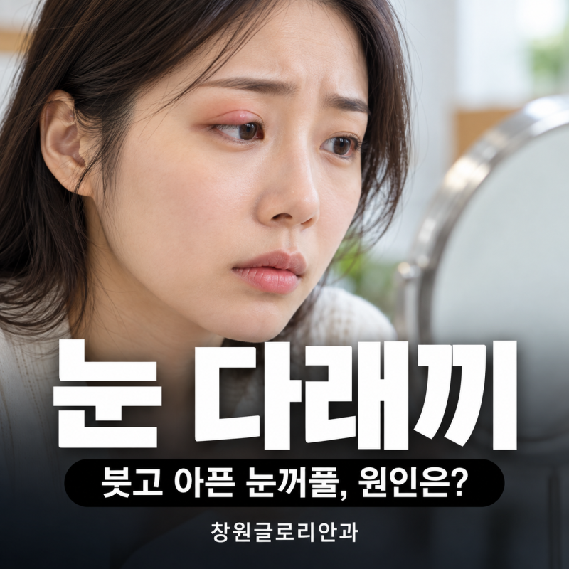 창원 눈 다래끼 원인과 증상