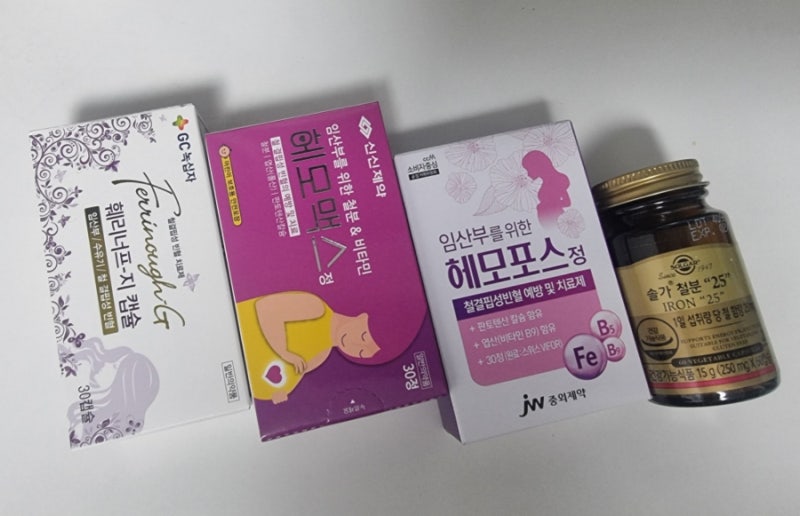 임산부 철분제 솔직 비교 후기｜훼리너프-지·헤모맥스·헤모포스·솔가 철분25 장단점 비교