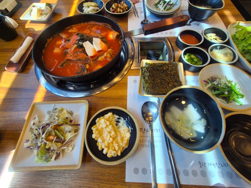 용인 동백 맛집 산수가장어 파김치장어전골 점심 가족외식