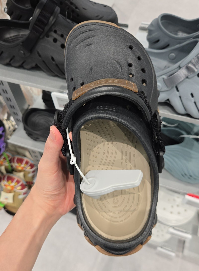 가을 겨울 키높이 슬리퍼 추천! 크록스 에코 RO 클로그 블랙