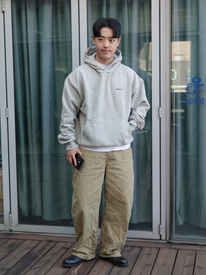 남자 가을 후드 후드티 코디 추천 데일리룩 잇템 미리 준비! 드리머