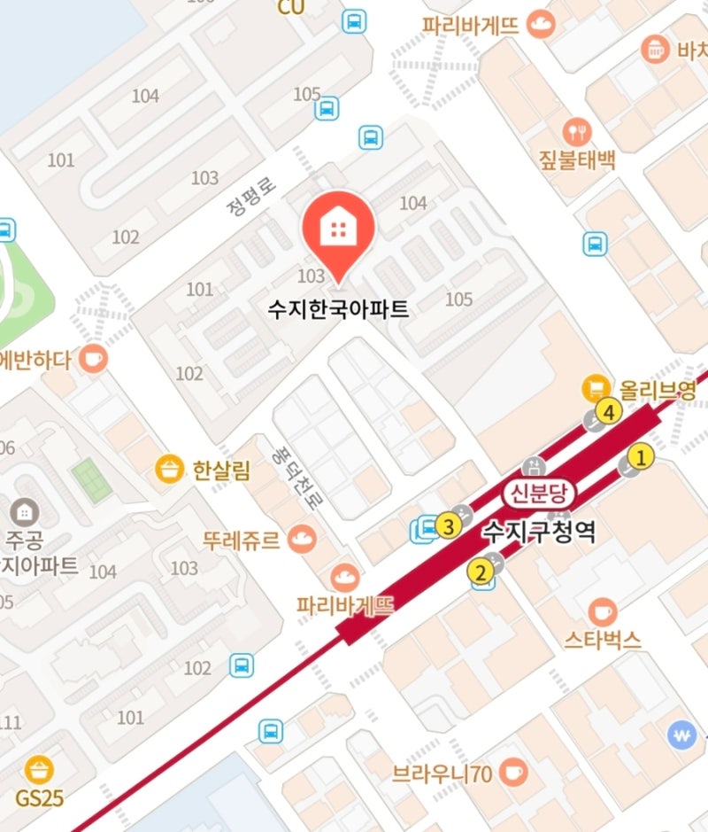 수지한국아파트 리모델링, 매매가에 더해야 할 분담금과 이주 일정