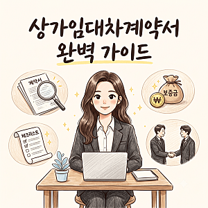 상가임대차계약서 작성방법, 상가건물임대차보호법 제10조의4 권리금보호조항과 특약사항 5....