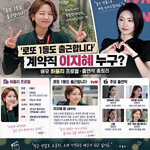 로또 1등도 출근합니다 계약직 이지혜 누구? 배우 하율리 프로필·출연작 총정리