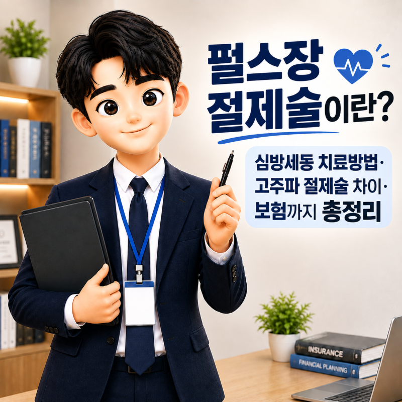 펄스장 절제술이란? 심방세동 치료방법·고주파 절제술 차이·보험까지 총정리