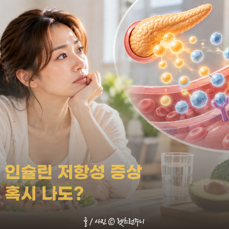 인슐린 저항성 증상 혹시 나도? 뜻부터 개선 방법까지 총정리