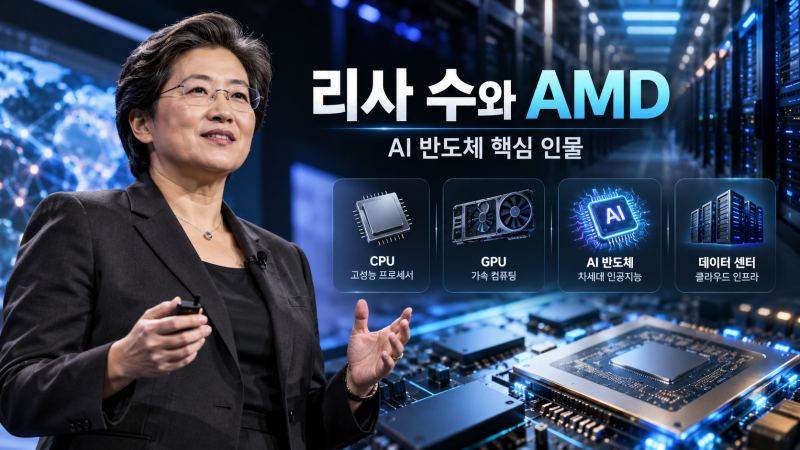 리사 수가 한국 AI반도체 14곳을 만난 이유, AMD가 노리는 AI 동맹은 무엇일까?