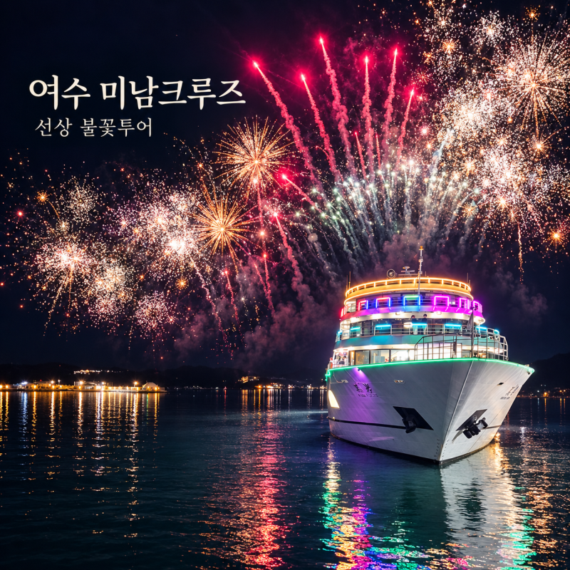 여수 미남크루즈 불꽃투어｜아이와 탑승 후기, 주차·승선·관람 자리 팁