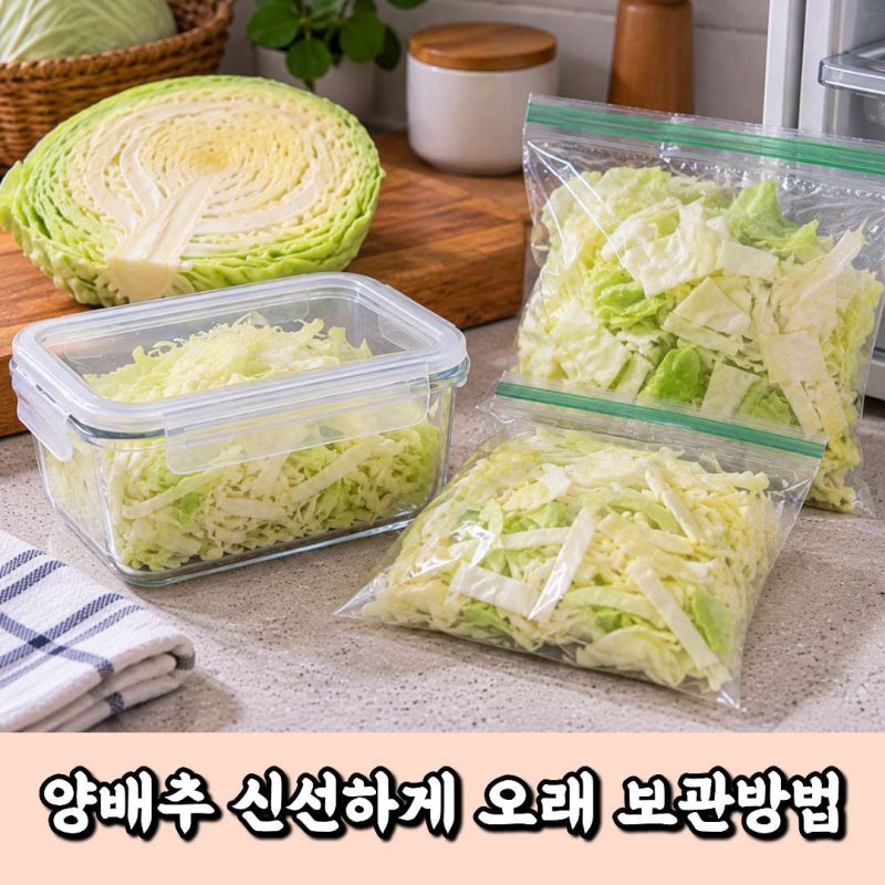 양배추 보관법 오래두고 먹는 방법, 검은 부분 먹어도 될까?
