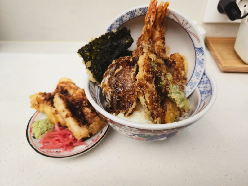 부산역 텐동 맛집 코카모메 혼밥으로 맛보기 장어까지