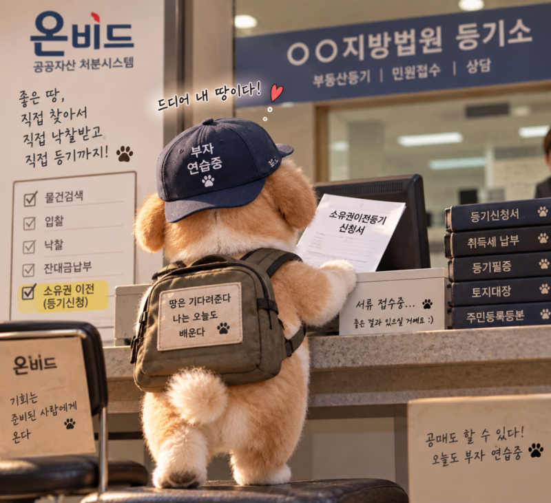 온비드 공매 셀프등기④ 드디어 마지막, 국민주택채권매입/ 등기신청수수료 납부
