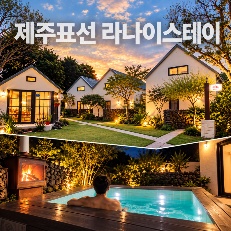 표선독채펜션 주물난로 불멍 감성펜션 방2 라나이스테이 A동