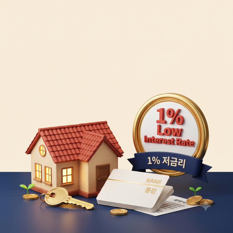 금리 1%대! 신생아 특례 디딤돌 버팀목 대출