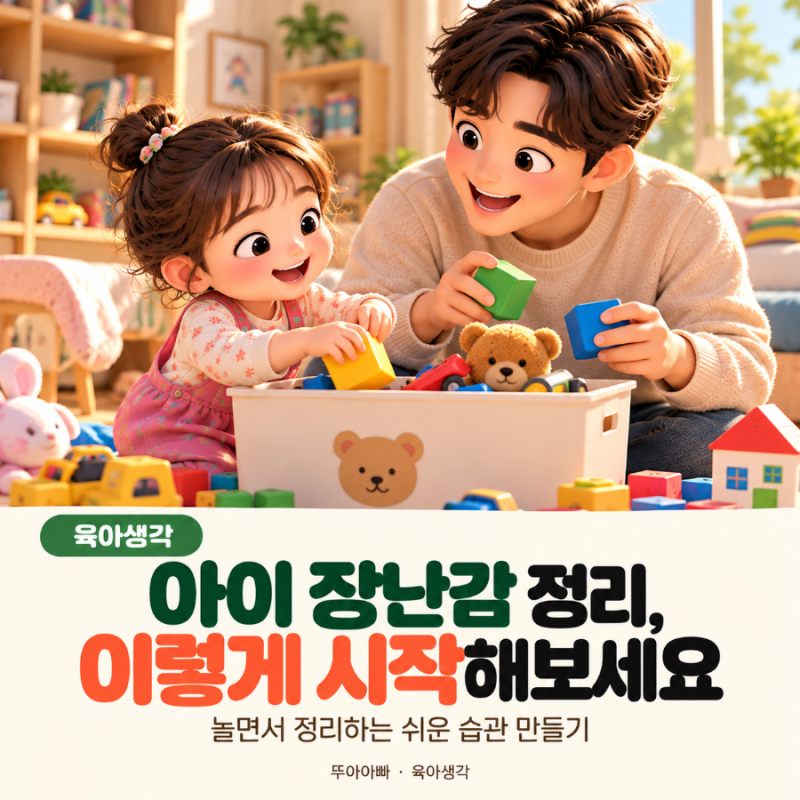아이 장난감 정리, 왜 매번 싸움이 될까요?