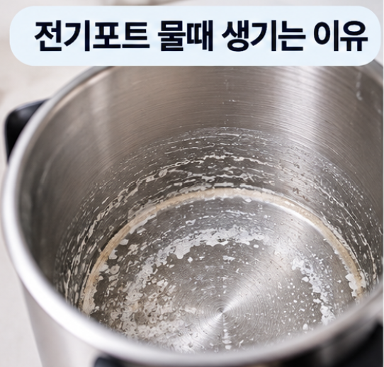 전기포트 물때 제거 방법｜구연산·식초 세척 주기와 냄새 없애는 법