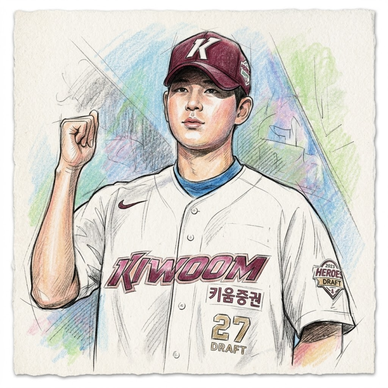 "미국 MLB 양키스 40억 거절한" 하현승, 키움에서 신인 계약금 신기록 썼다! (ft. 기아 한기주 비....