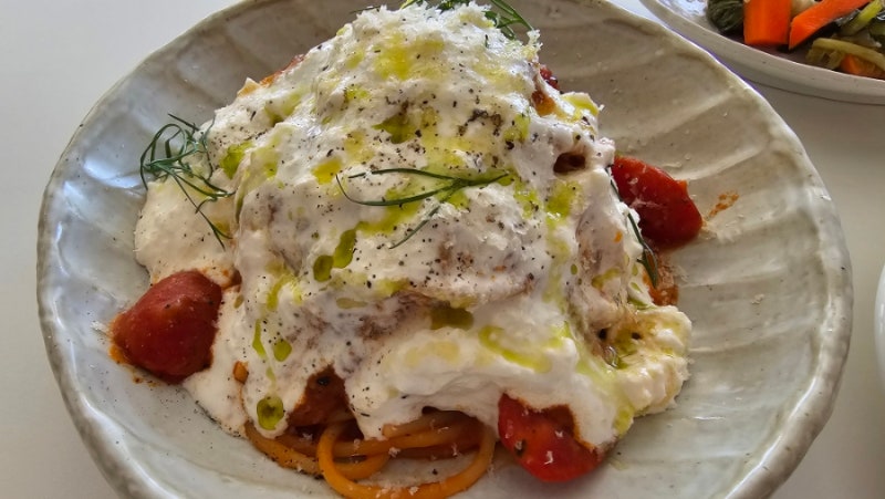 강릉 사천해변 맛집 오보에｜1인 셰프의 특별한 이탈리아 레스토랑, 포모도로 파스타와 알감....