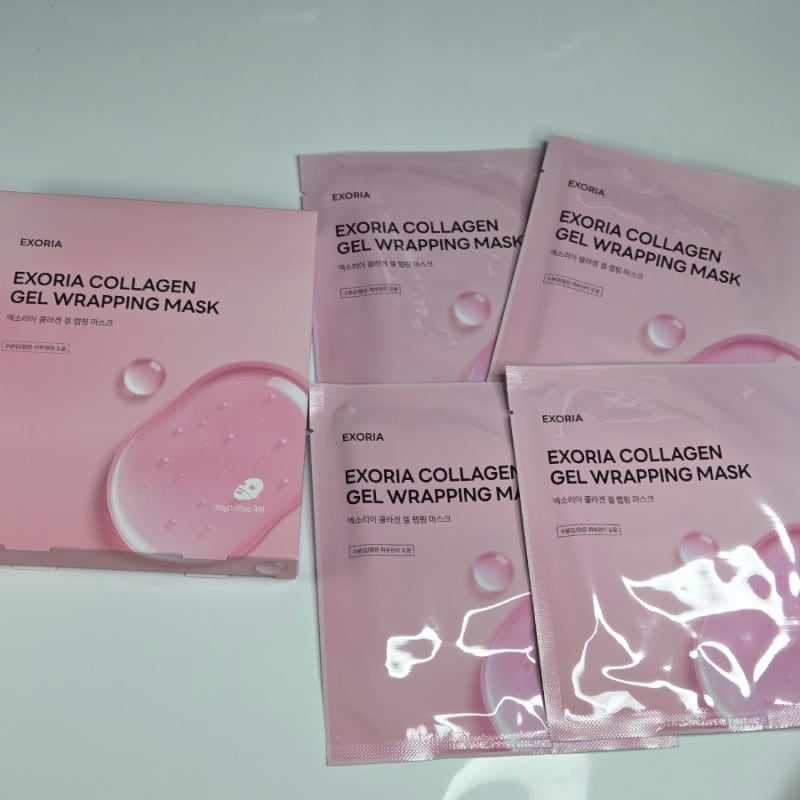피부속건조 때문에 찾은 콜라겐겔마스크팩추천, 엑소리아콜라겐겔랩핑마스크