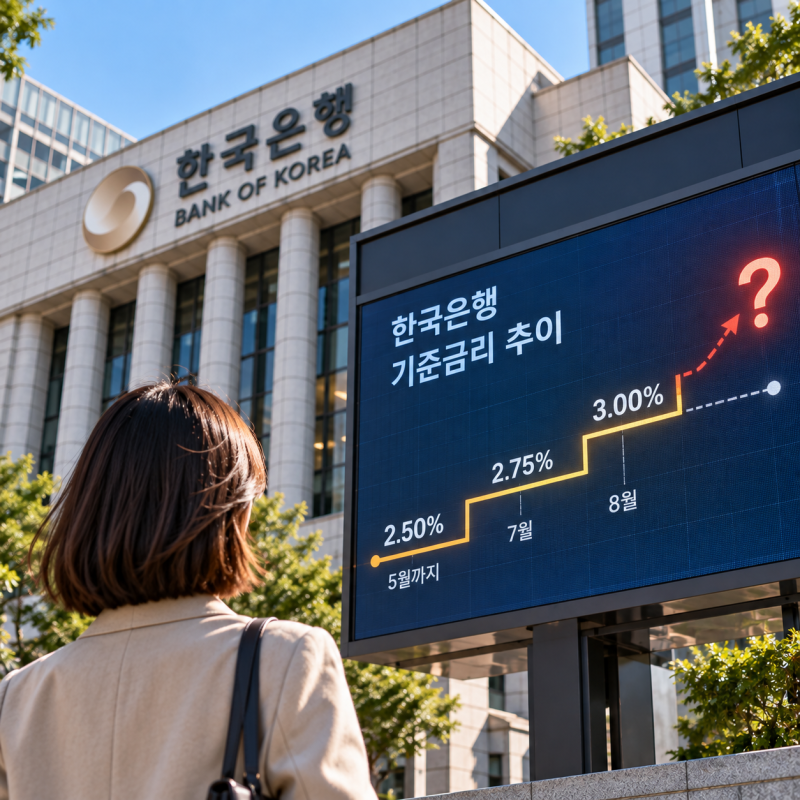 한국은행 기준금리 ‘설마 또 인상할까?’ 발표일 10월 22일, 전망은
