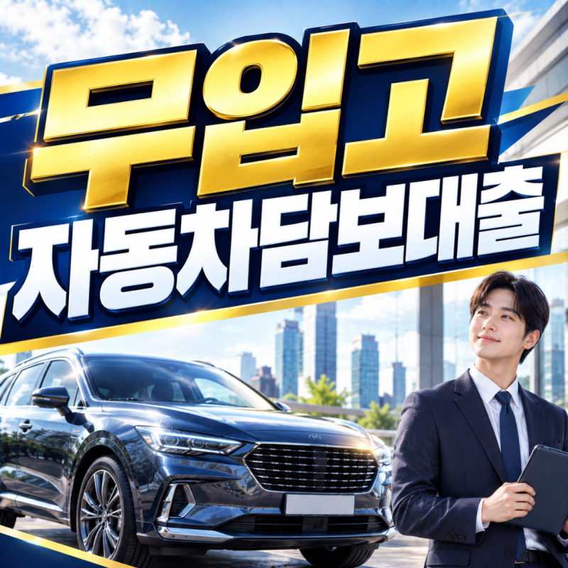 무입고 자동차담보대출, 차를 맡기지 않고 이용할 때 확인할 부분