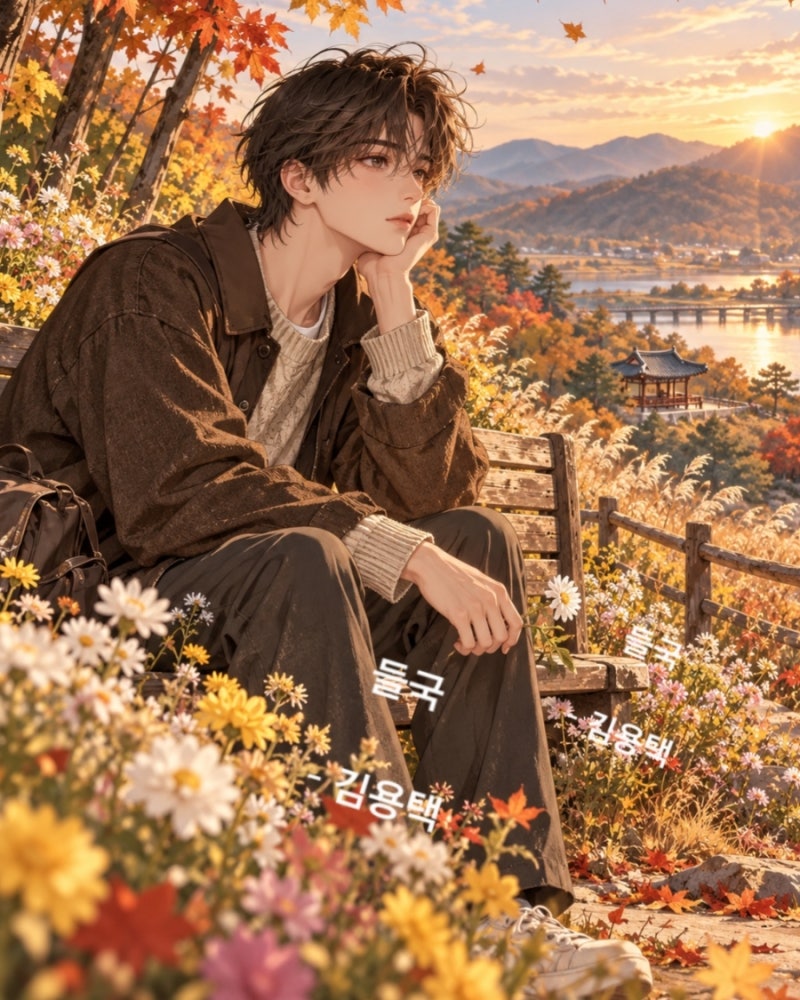 가을에 읽는 김용택 시인의 「가을」과 「들국」