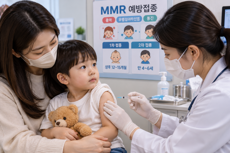 홍역 예방접종 꼭 맞아야 할까?｜MMR 접종시기·성인 접종·예방접종 기록 확인방법