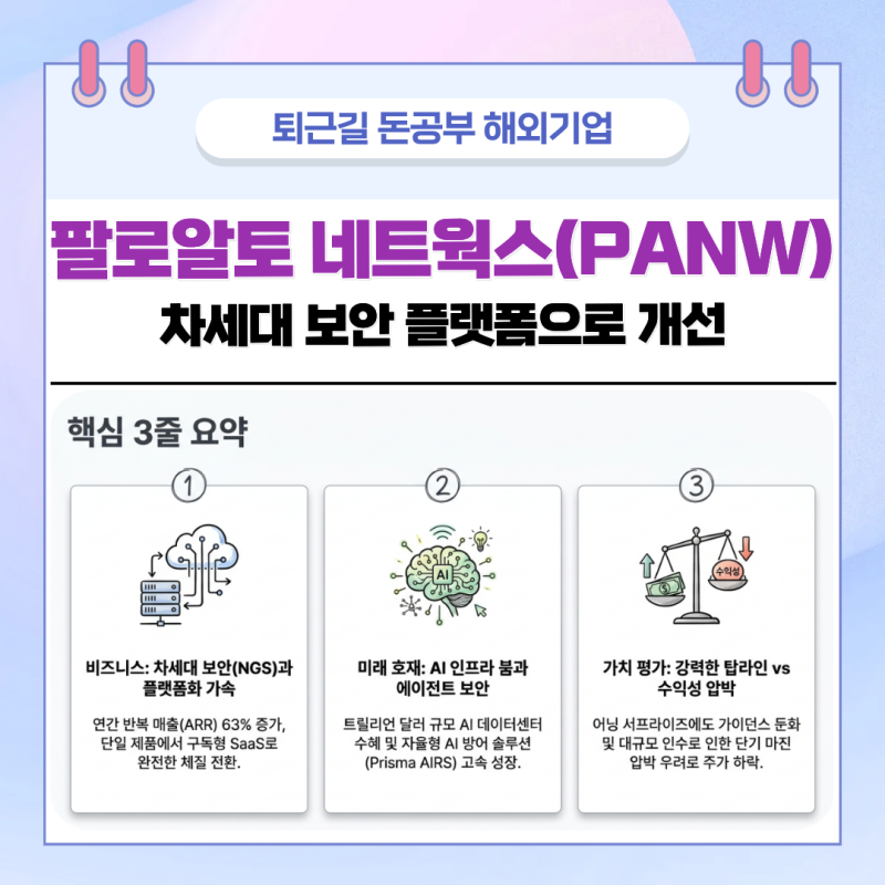 팔로알토 네트웍스 차세대 보안 플랫폼으로 체질 개선 성공