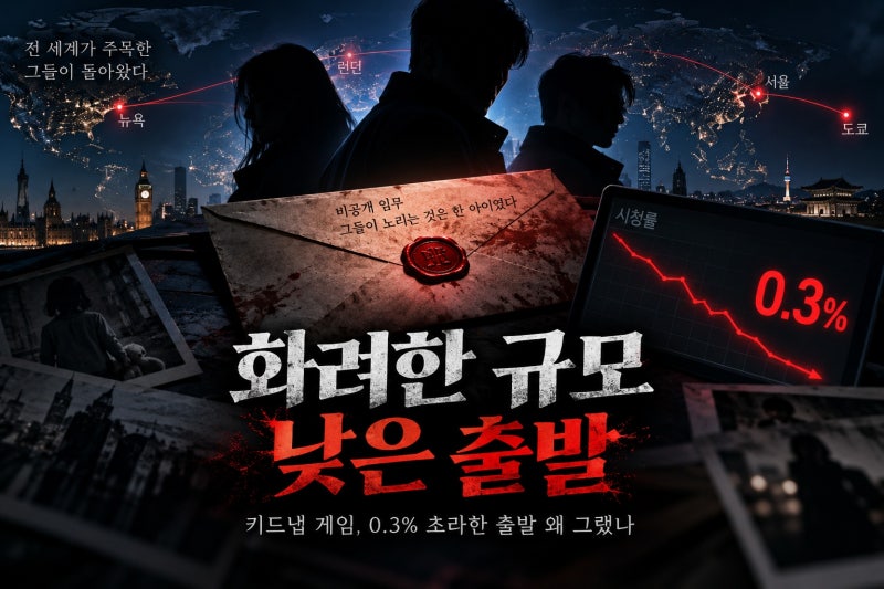 키드냅 게임, 0.3% 초라한 출발 왜 그랬나