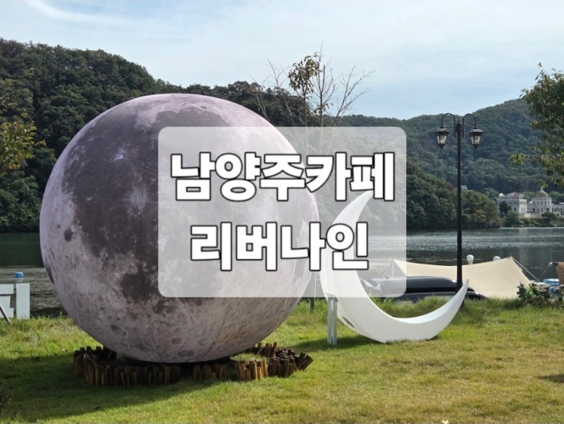 남양주 애견동반 카페 리버나인｜북한강이 통째로 보이는 대형카페