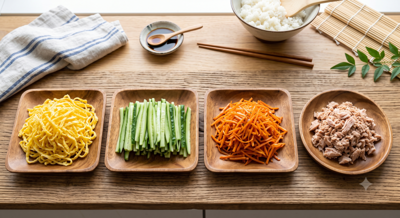 [요알못 필수저장] 실패 없이 만드는 속 편한 건강 김밥 레시피 (밥짓기부터 예쁘게 말기까지....