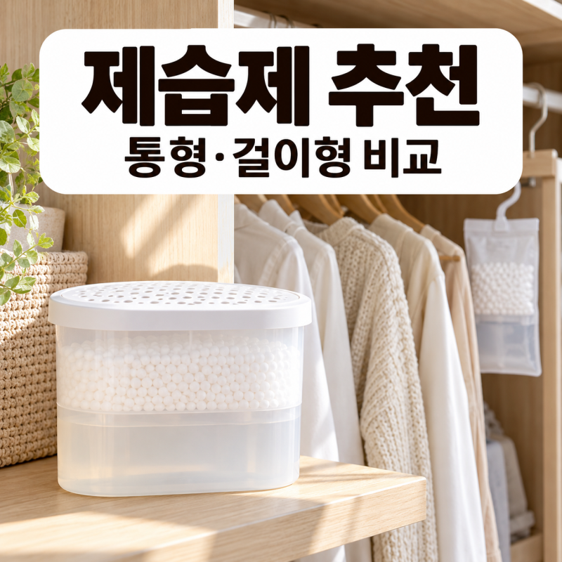 제습제 추천, 물먹는하마 통형·홈트너 걸이형 비교와 염화칼슘 제습제 버리는 법