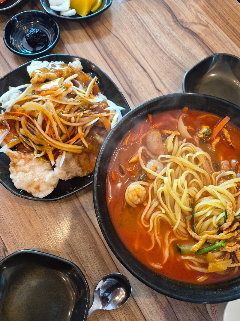 강릉교동맛집 룽성 강릉짬뽕 교동점 현지인들 사이에서 소문난 맛집