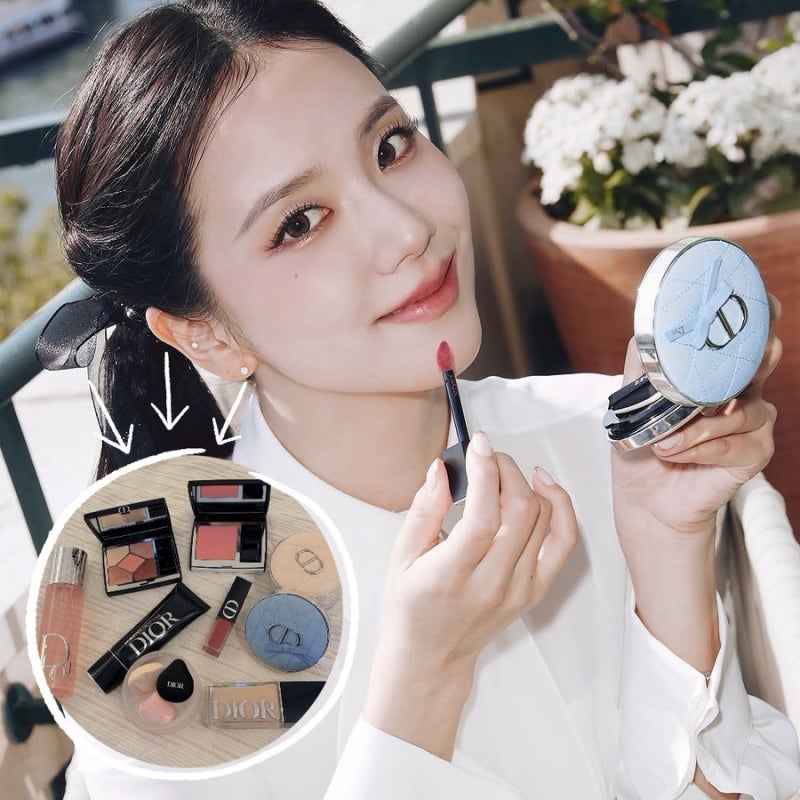 디올쇼 지수 메이크업 제품 뭘까? 베이스, 블러셔, 립 총정리