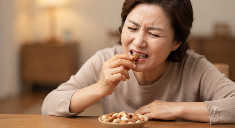 “딱딱한 걸 씹을 때만 이가 찌릿하게 아프다면”… 치아 균열 증후군 신호와 이 깨지기 전 ....