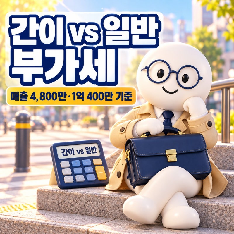 간이과세자 일반과세자 차이, 개업 첫해 간이로 시작하면 손해인 경우