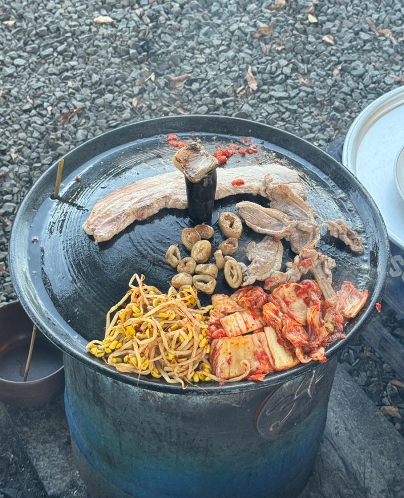 경주 야장 분위기맛집 암행어사 농원 무장산 근처 애견동반 가능 고기맛집 야외식당