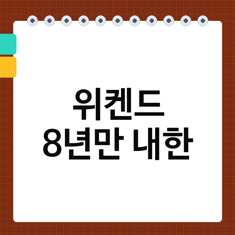 위켄드 8년만 내한 총정리｜현대카드 슈퍼콘서트 고양 일정·티켓 가격·관람 꿀팁