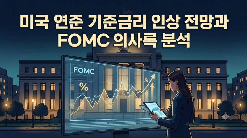 미국 연준 기준금리 인상 전망과 FOMC 의사록 분석