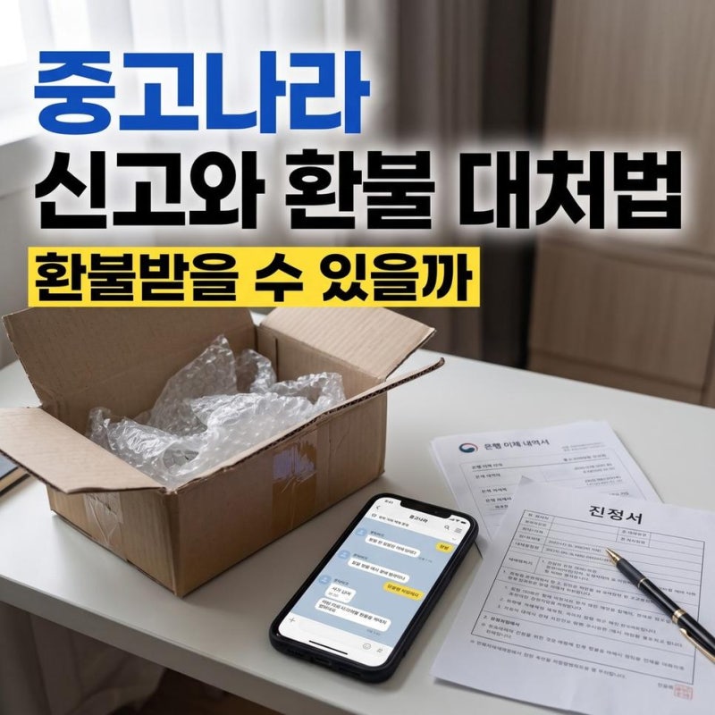 중고나라 사기 당했을 때 사이버범죄 신고방법 및 환불 대처법 확인하기